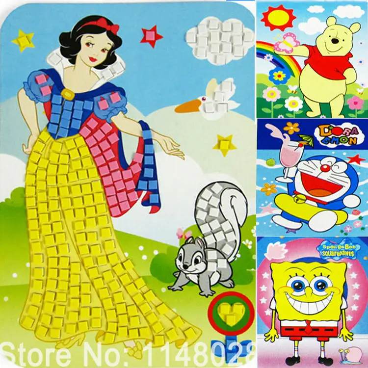 aliexpresscom buy 12pc mosaic puzzle sticker handmade diy coloring notebook eva paint learning educationdigital eva drawing toy children wholesale from - Paint Drawing For Kids aliexpresscom buy 12pc mosaic puzzle sticker handmade diy coloring notebook eva paint learning educationdigital eva drawing toy children wholesale from - Paint Drawing For Kids