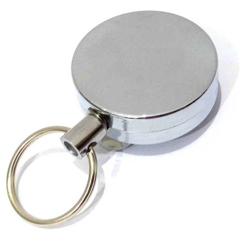 

4 CM Stretch Metal Car Turbo Keychain Spinning Turbine Turbocharger Key Chain wire grip Key Ring Keyfob For Auto Men Gift