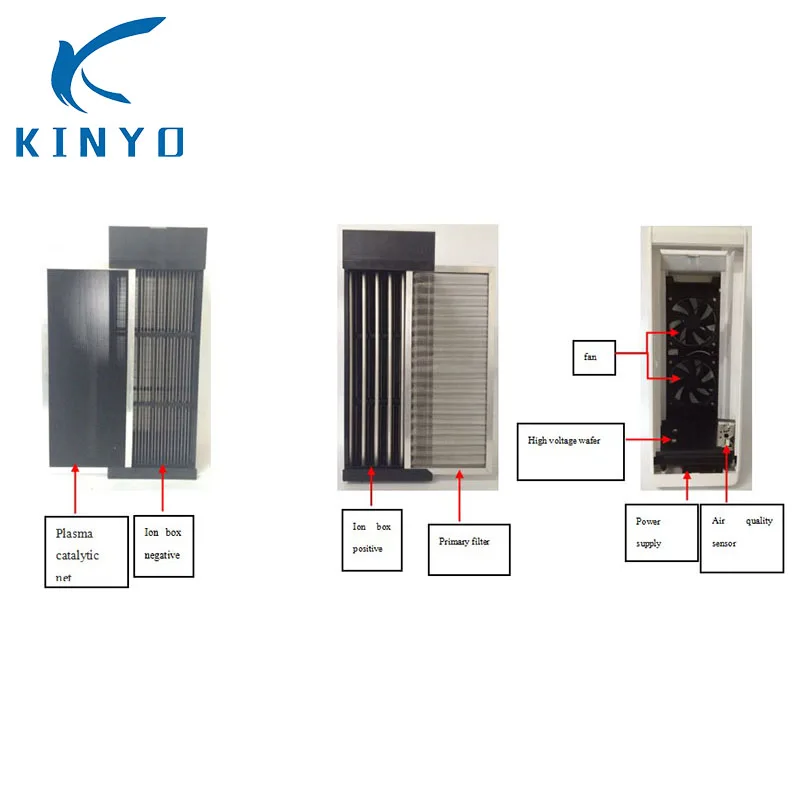 Kinyou дома очиститель воздуха Скорость стерилизация VOC 98% низкое сопротивление ветра, высокая скорость ветра Особенности без второй риска загрязнения pk XIAOMI MIJIA Воздухоочиститель 2S стерилизатор в дополнение к