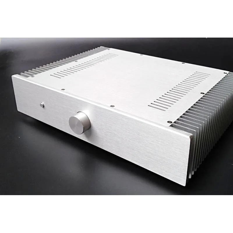 

430*90*308MM DIY box amplifier chassis housing small class A SD4309A/B external cooling all aluminum power amplifier case shell