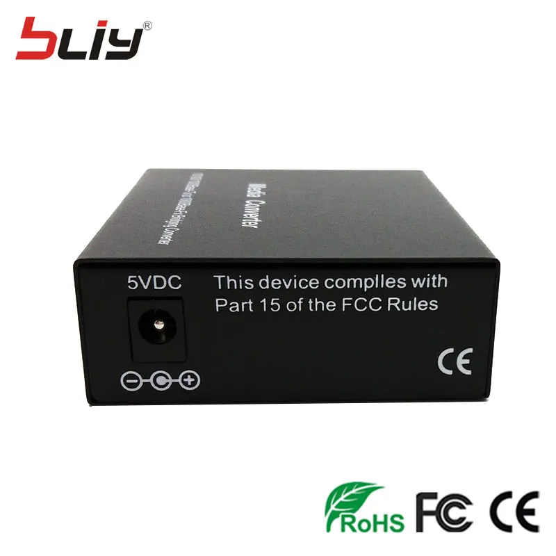 1 пара волоконно оптических sfp media converter 10/100/1000 м 1.25 г mini gbic lc 20 км wdm модуль одного