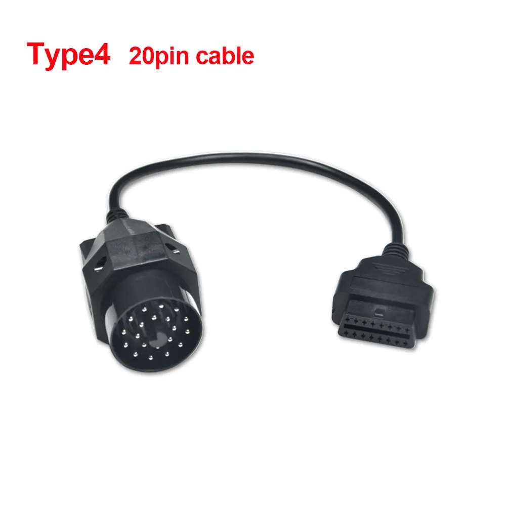 Для BMVV INPA K+ CAN K CAN INPA с чипом FT232RL K DCAN USB интерфейс полный диагностический OBD2 кабель INPA для BMVV от 1998 до 2008 - Цвет: For BMW 20pin