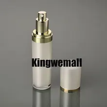 100 шт/партия Высококачественная емкость 50 мл пластиковая акриловая бутылка для лосьона косметический контейнер FC05