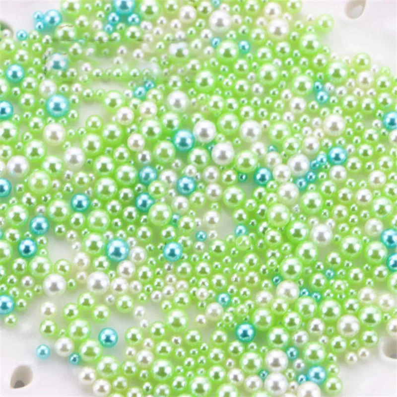500 шт./лот DIY УФ жемчужные частицы аксессуары слизи шары маленькие крошечные пенопластовые бусины для плавок наполнитель для слизи DIY Поставки 2,5-5 мм - Цвет: Picture