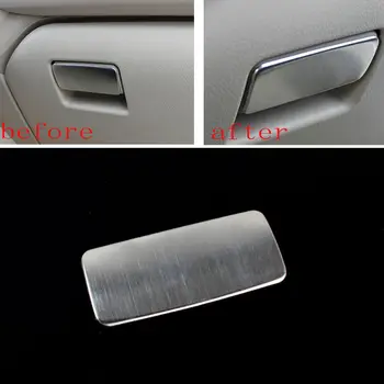 

BBQ@FUKA 1Pc Stainless Steel Car Interior Glove Box Handle Lid Sequins Cover Trim Styling Sticker Fit For Toyota Collora 2014