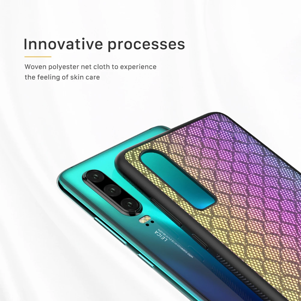 Чехол Nillkin для Huawei P30 Pro светоотражающий чехол серии из полиэстера с сетчатыми