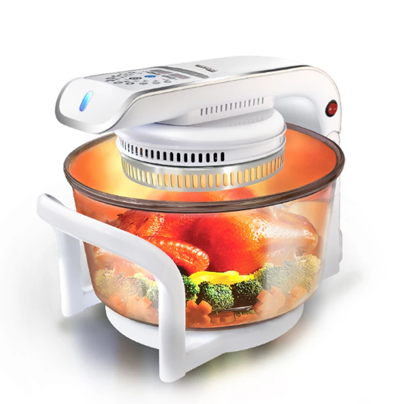 

Multifunctional Microwave Oven Air Fryer Frying Pan Halogen Oven Lightwave Fryer Automatic Cooker