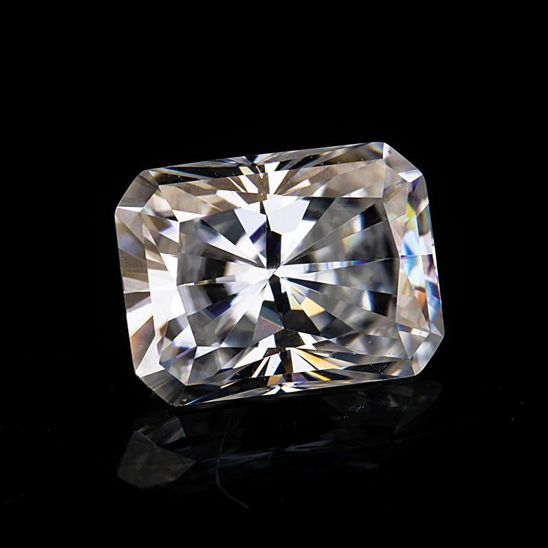 IJK color moissanites 7*5mm Radiant cut moissanites loose gemstones for jewelry making