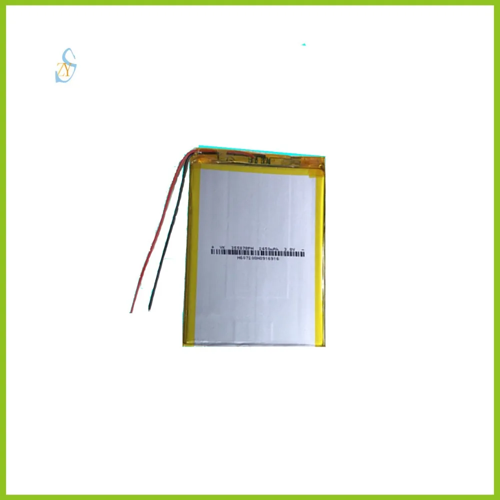 ZhiYuSun polymer lithium ion battery / Li-ion for tablet PC 3.8V 2450mAH 355878 | Компьютеры и офис