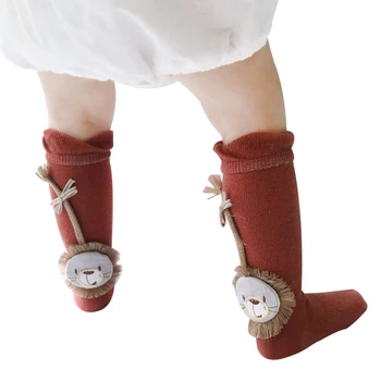

Baby Socks Cute Cartoon Animal Lions Doll Infant Socks Newborn Baby Kids Socks Toddler Boys And Girls Socks