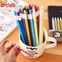 Для кулинарно-деликатесной продукции 12 шт./компл. воды Цветной карандаш 3,0 мм с автоматическим выдвижением, Цвет карандаш с щеткой для чистки детские школьные принадлежности Цвет Фул ручка