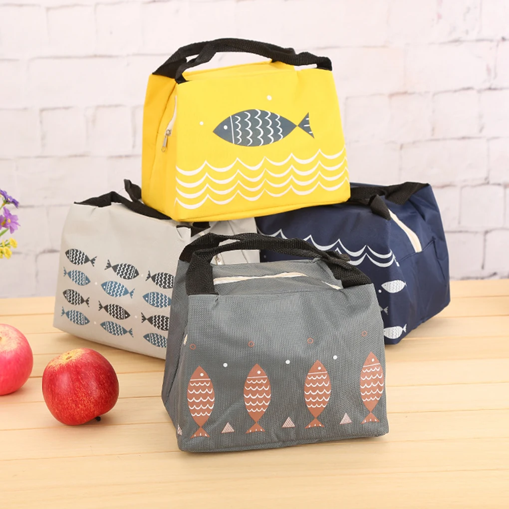 Feiqiong мультфильм Очаровательная сумка Ланч-бокс для пикника еда фрукты сумка-холодильник сумка для хранения модная сумка для ланча