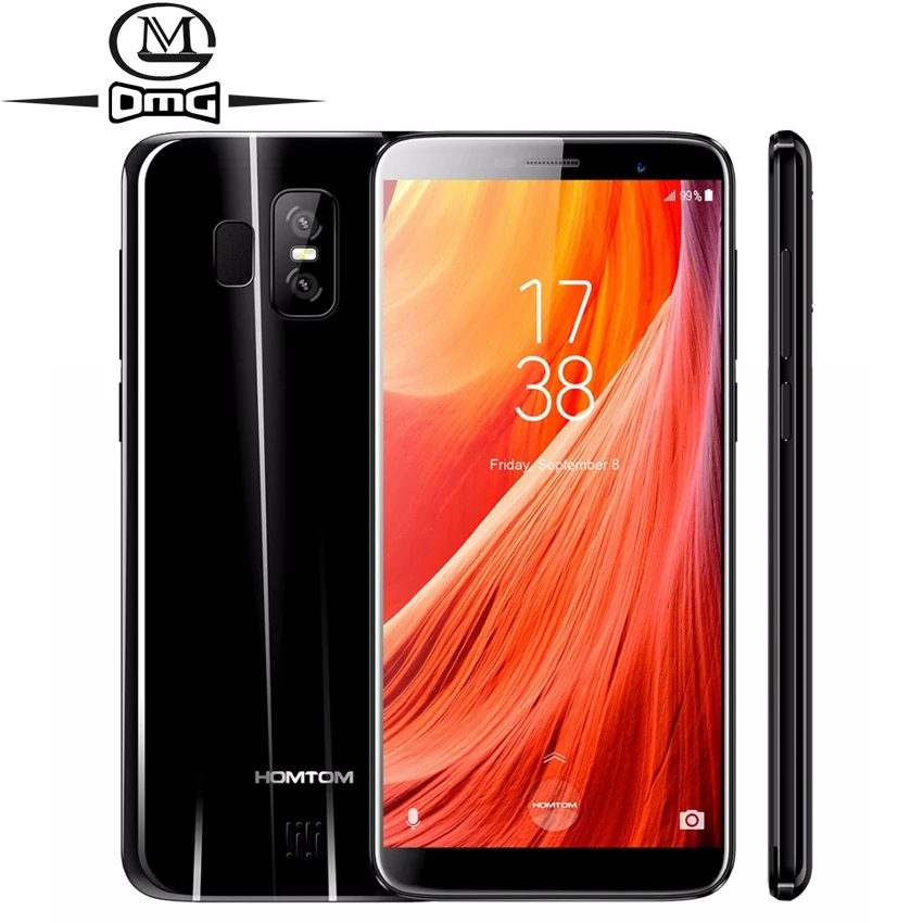 

HOMTOM S7 5.5" HD 18:9 Full Display Mobile Phone MTK6737 Quad Core 3G RAM 32G ROM 2900mAh 13MP Dual Camera 4G Smartphone