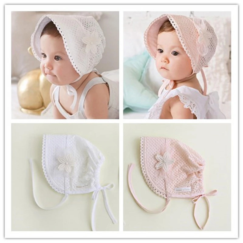 

Newborn Baby Photography Props Lace Hat Fotografia Accessories Infant Toddler Studio Shooting Photo Hat Cap Soft Sunhat Hats