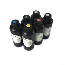 Светящиеся в ультрафиолетовом свете чернила 6 цветов(CMYKWW) 500 мл 6 бутылок/набор светящиеся в ультрафиолетовом свете чернила для Epson UV планшетный принтер