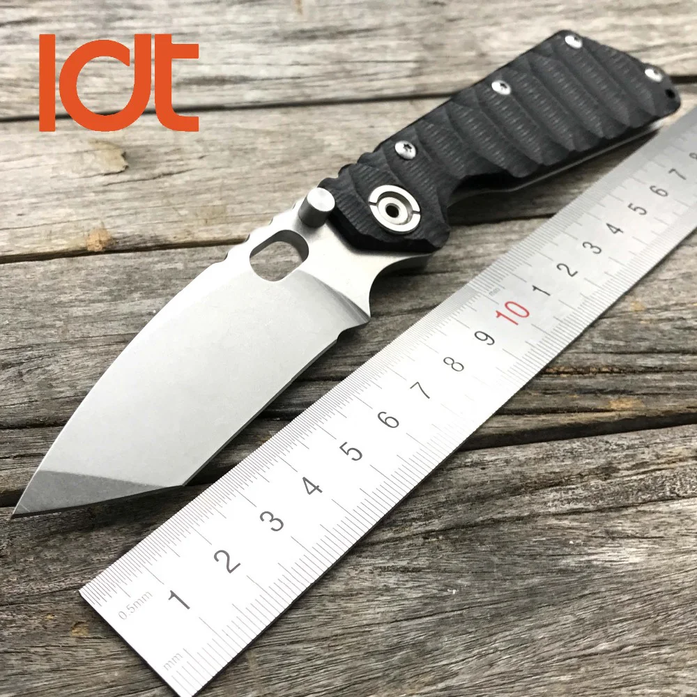 LDT SMF Tactical Folding Knives G10 Handle Hunting Camping