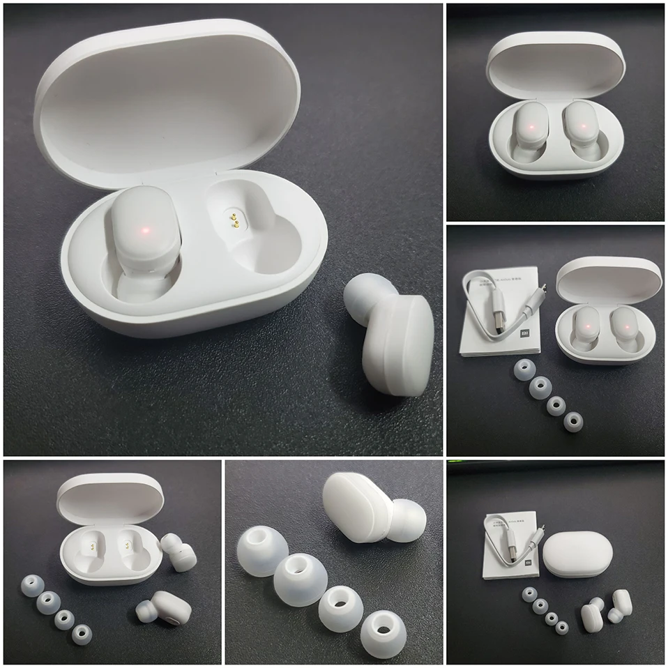 Оригинальные Xiaomi Redmi AirDots TWS беспроводные Bluetooth наушники BT 5 0 MI стерео гарнитура с