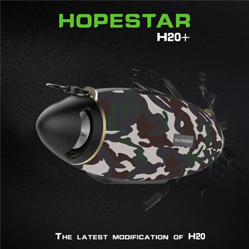 AABB-Hopestar H20 регби 30 Вт Bluetooth динамик Колонка ПК беспроводной портативный мини Водонепроницаемый мега бас стерео открытый сабвуфер T