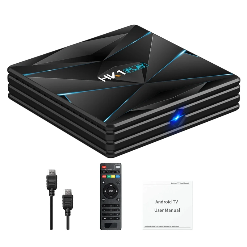 

Hk1 Play Smart Tv Box Android 9.0 Amlogic S905 X2 Usb3.0 Bt4.2 Support 4K H.265 Media Player(Us Plug)