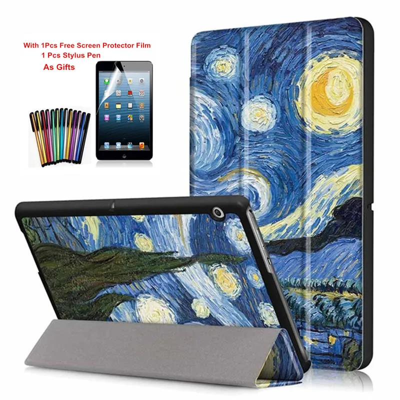 Ultra Slim PU Leather Stand Case For Huawei MediaPad T3 10