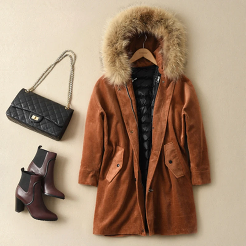Raton Fur De Femmes Épais Fourrure Laveur Army Lady Manteau fake Coton Parka D'agneau Doublure Côtelé Pardessus Grande La Laine Taille Veste Fake Green Caramel Pink Green real Caramel real Pink real Chaud En D'hiver Velours Plus Femelle Faux fake T0XzFv8x
