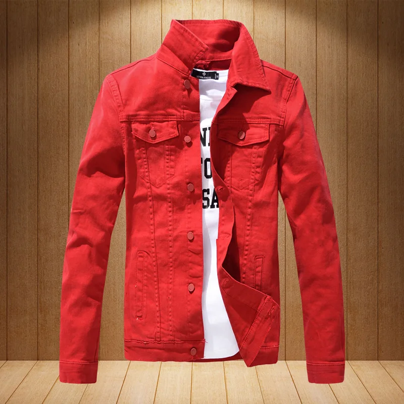 2018 Newly Autumn Fashion Mens Jacket 5 Colors Slim Fit Punk Style Hip Hop Denim Jacket Men Streetwear Women Jackets Coats 2018 Newly Autumn Fashion Mens Jacket 5 Colors Slim Fit Punk Style Hip Hop Denim Jacket Men Streetwear Women Jackets Coats