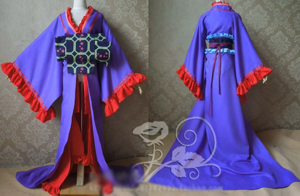 

Macross Frontier Macross F Sheryl Nome Gorgeous Kimono Cosplay Costume Anime Clothes Custom-mde
