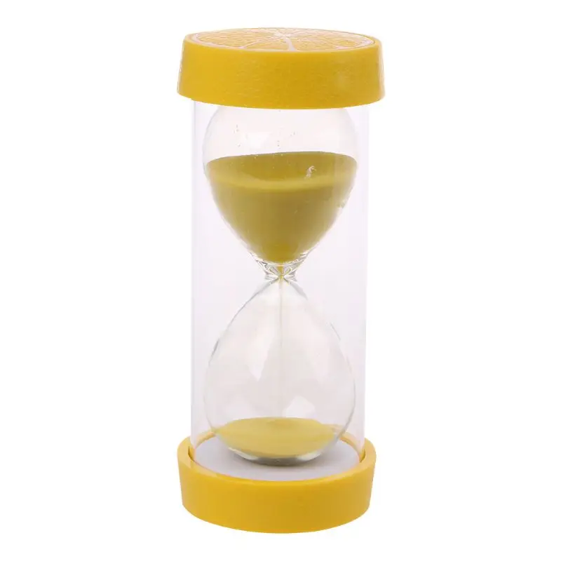 15 минут песочные часы фрукты таймер часы Творческий стол украшения Кухня украшения дома детский подарок