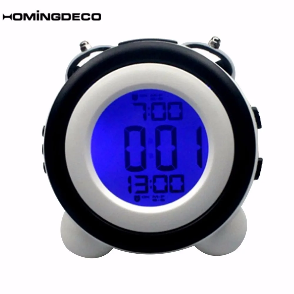 Buy Homingdeco Digital LED Electronic Alarm Clock Desk