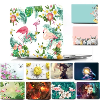 

Printed Animal Shell Protective Hard Case Laptop Sleeve for Apple Mac Macbook Air 11 Pro 13 12 15 16 Touch Bar 13.3 15.4 Cover