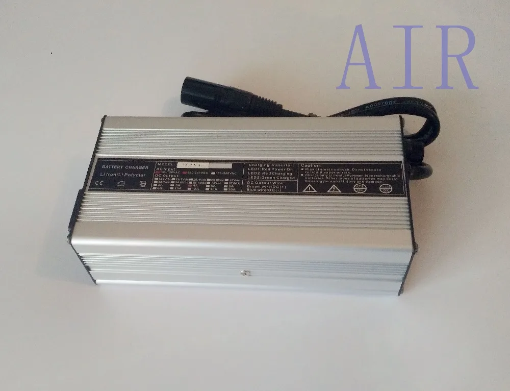 

120W 12.6V 5A electric vehicle special aluminum shell charger lithium battery charger