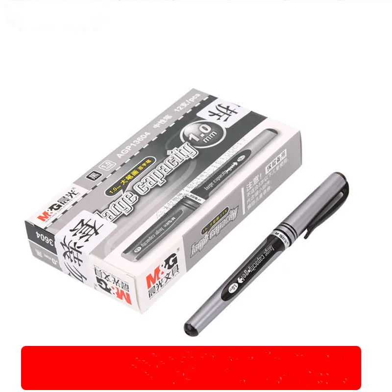 

High quality Stationery gel pen 1.0mm office pen student blue ink pen for student 6/12pcs