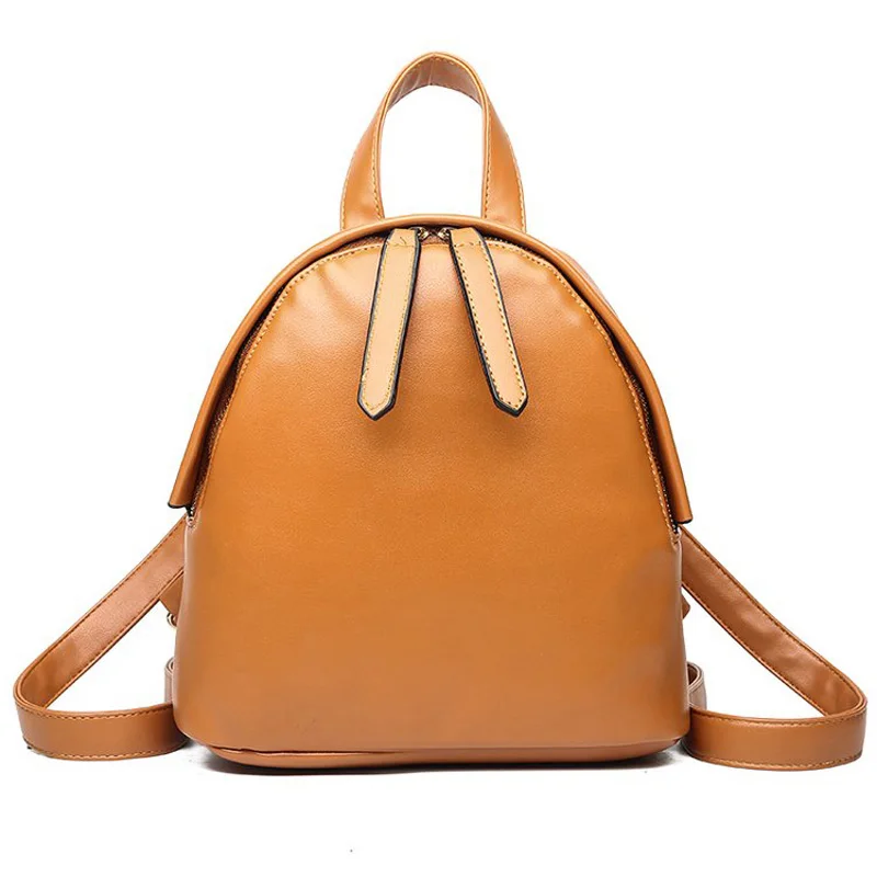 2018 damen mode rucksack casual schulter tasche college stil hohe qualität paket einfache feste farbe