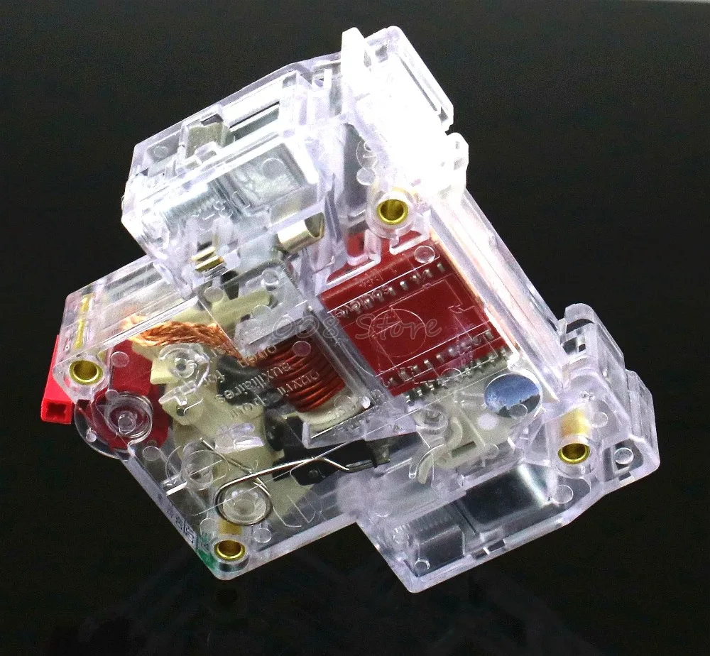 1P 6A 230/400v ~ Мини автоматический выключатель MCB C45 C Тип AC DC|circuit breaker mcb|mcb typecircuit |