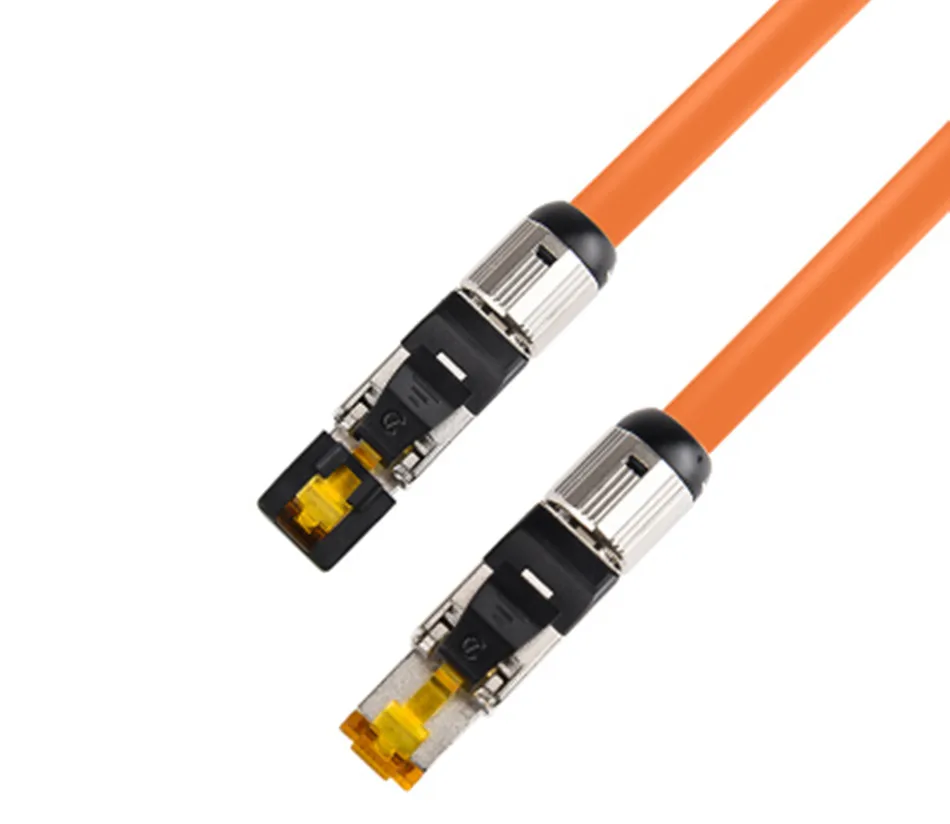 CAT7 RJ45 обжимной разъем 10G 600MHz Ethernet сетевой разъем экранированный RJ45 адаптер Cat7 разъем 8p8c разъемы кабель Ethernet Cat7