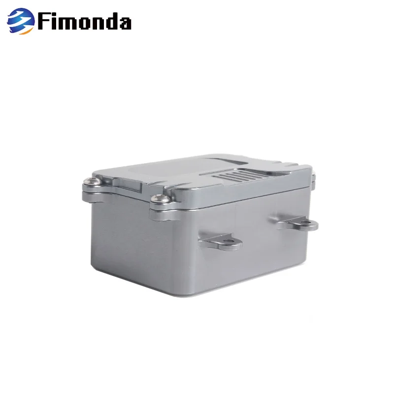 Metallo Ricevitore Esc Per 1/10 Rc Auto Crawler Assiale Scx10 Rc4Wd D90 D110 Parti Di Aggiornamento