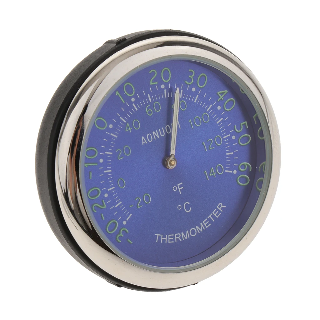 

Mini Car Automobile Digital Clock Thermometer Moisture Meter Small Round Digital Clocks for Dashboard Car Decoration Ornament