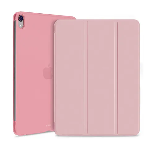 Умный чехол для iPad Pro 11 чехол, противоударный чехол GOLP из искусственной кожи+ жесткий чехол на магните для iPad Pro 11 чехол - Цвет: Pink