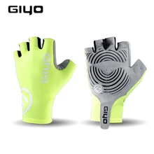 GIYO Gel Pad Cycling Gloves Bike Half Finger Gloves Shockproof Road MTB Outdoor Sport Guantes Ciclismo Bicycle Half Gloves