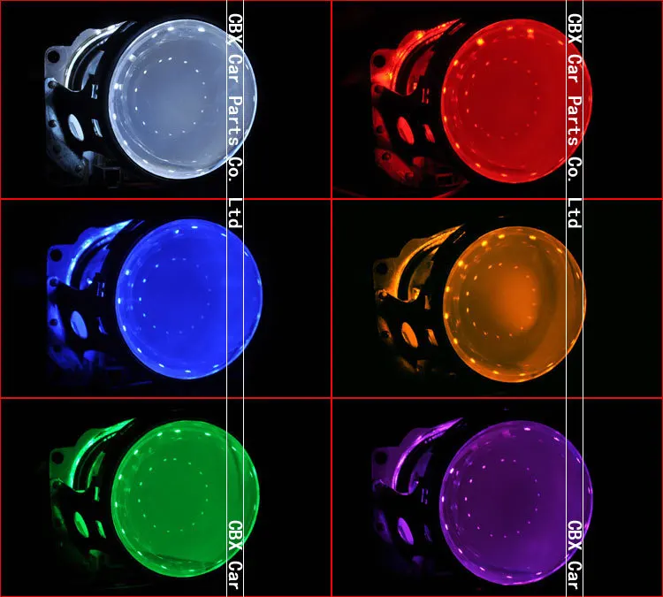 360 degree cicular led devil eye 10