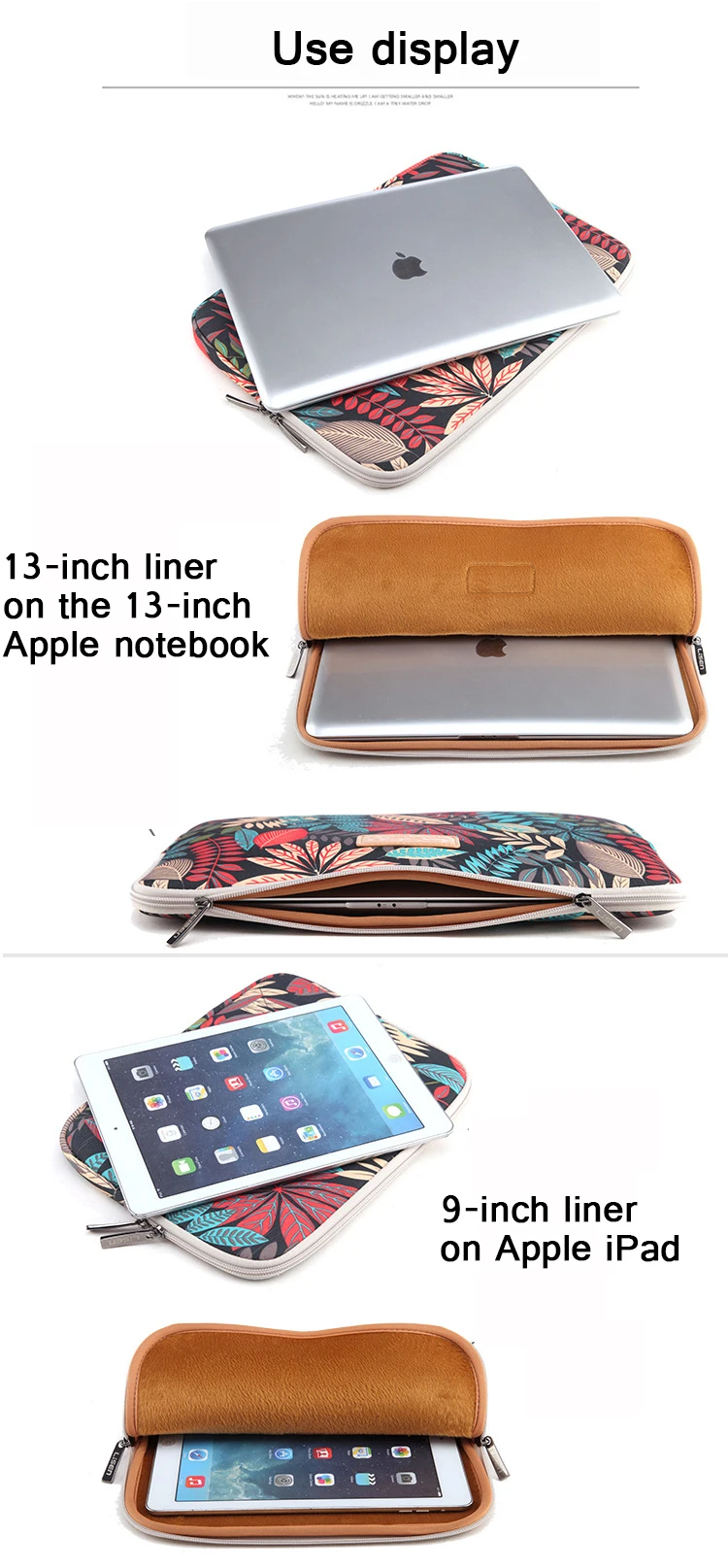 2018 Последняя Мода Laptop Sleeve для Macbook Air 11 12 13 retina Pro 15 Футляр 14 15,6 Тетрадь сумка для IPad Mini 1, 2, 3, 4 7,9 Tablet