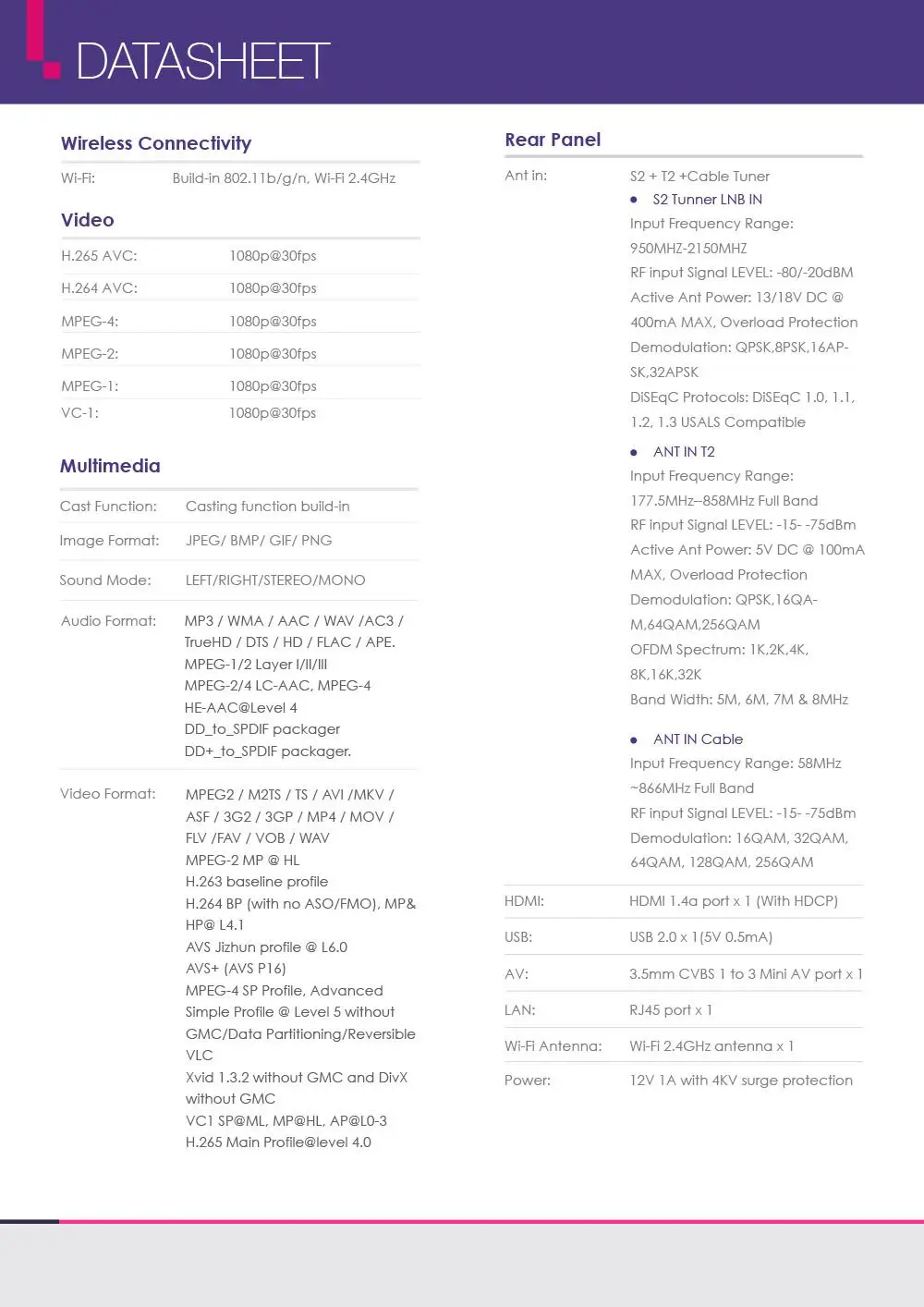 Alemoon X5 Поддержка DVB-S2/T2/кабель с ПВХ изоляцией, Wi-Fi, H.265 литья Экран IP ТВ спутниковый приемник-декодер + 1 год CCcam для Европы Декодер каналов