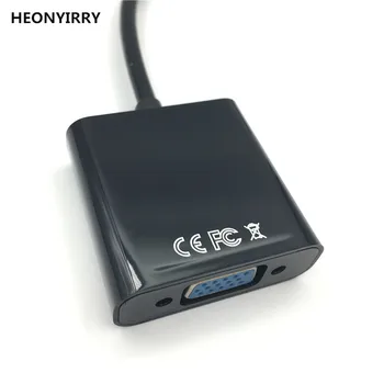 HDMI to VGA Adapter Cable 1080P Digital to Analog Video Audio Converter Cable For PC HDTV Laptop TV Box HDMI to VGA Adapter Cable 1080P Digital to Analog Video Audio Converter Cable For PC HDTV Laptop TV Box