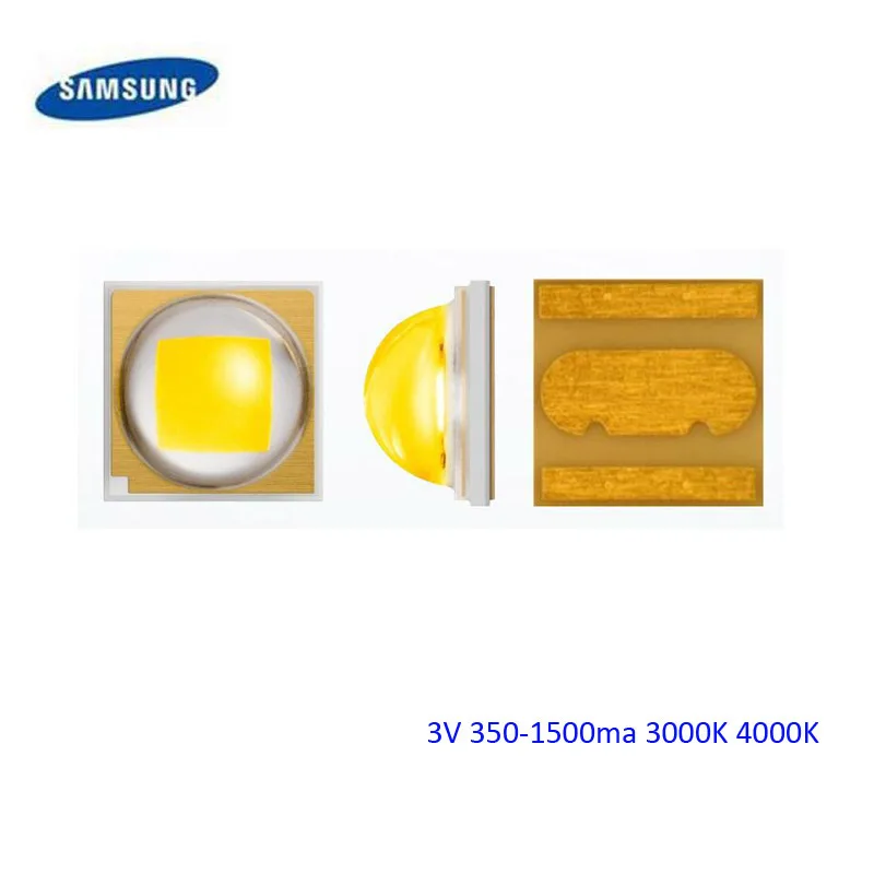 20 шт. samsung 3W SMD светодиодный Диод 3V 700ma 3000K 4000K доступна быстрая через регизитерную воздушную почту