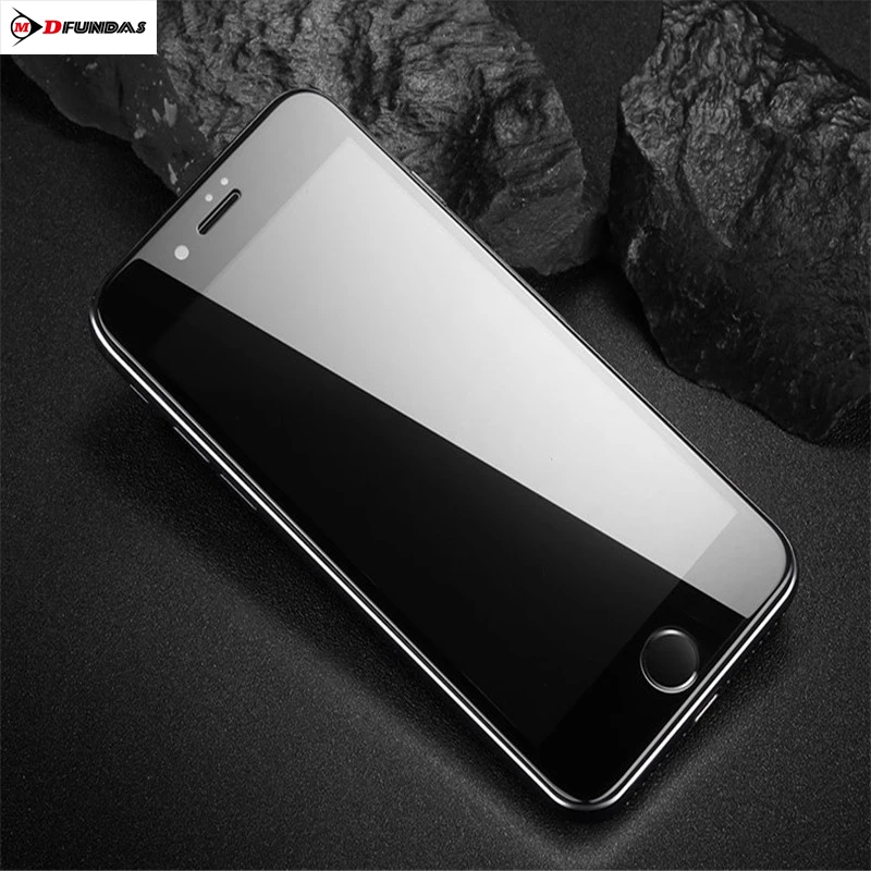 2.5D Anti fingerprint Screen Protectors Glass On The For iPhone 7