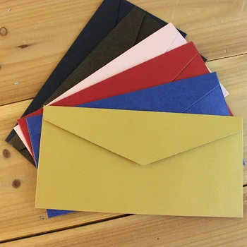 

1pcs Western Vintage Kraft Envelope Premium Business Invitation Decorative Envelope Large Color Envelope Customization