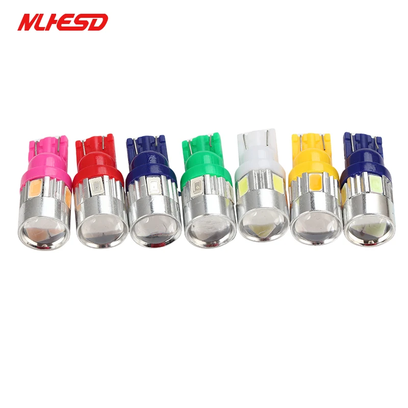 

10x T10 Led High Power 501 W5W Car 5630 6smd led 5730 12V For Chevrolet Cruze 2014 2013 2012 2011 Side Marker Light Bulb