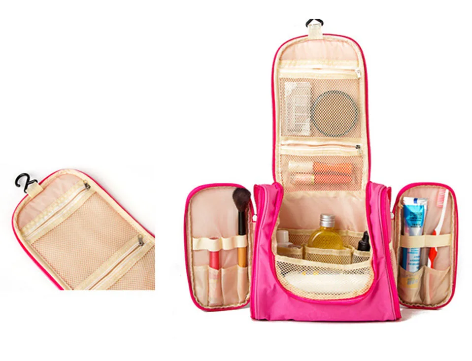 Travel Portable Organizer Bathroom Storage Cosmetic Bag, Portable Hanging Toiletry Bag wash bag for Women for vacation New       (10)