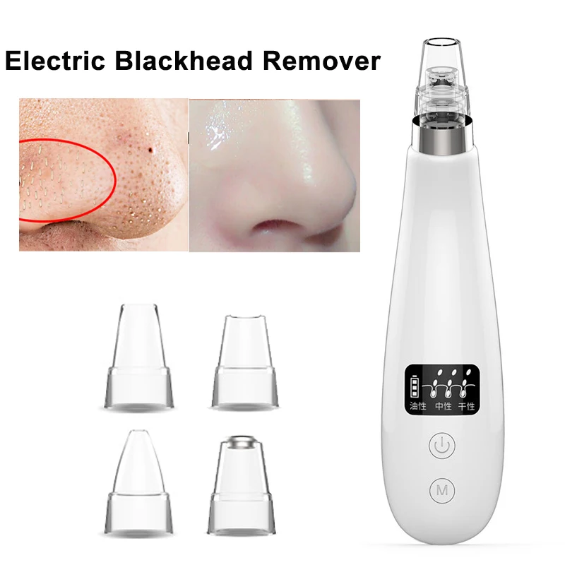

Electric Blackhead Remover Vacuum Suction Machine Acne Pore Cleaner Extractor Facial Peeling Dermabrasion Beauty Instrument