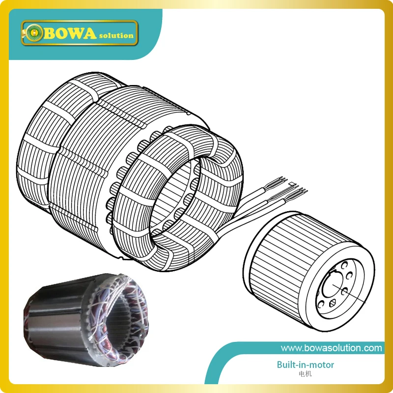 

M4 12HP refrigeration built-in-motor